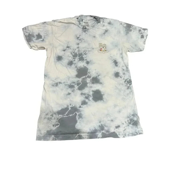 Ripndip Psychedelic Imagine Women's Blue Tie Dye Boyfriend T-Shirt Size Large - Picture 3 of 5